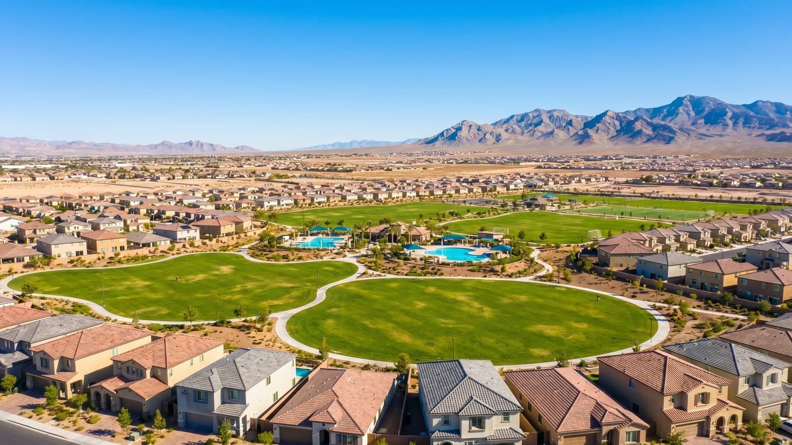 Villages at Tule Springs, North Las Vegas — new-construction single-family homes near Tule Springs Fossil Beds National Monument and Floyd Lamb Park