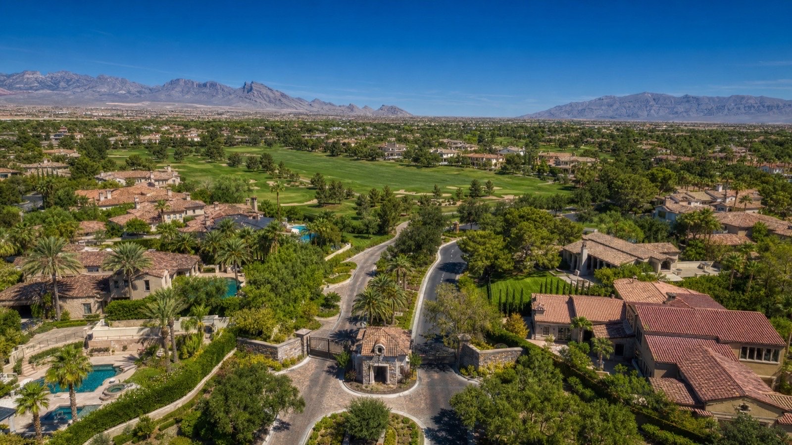 New single-family homes under construction in Southwest Las Vegas Enterprise corridor 2026